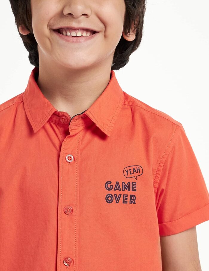 Amazon Brand - Jam & Honey Solid Regular Fit Boys Set | 100% Cotton - Image 5