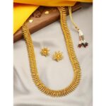Peora Traditional Gold Plated Indian Bridal Jewelry Set Gift for Women - Image 4