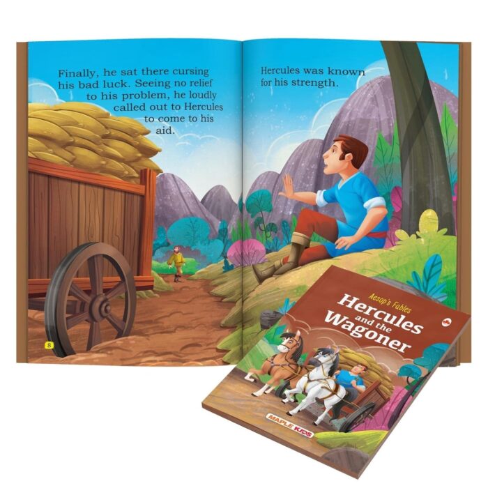 Story Book for Kids (Set of 10 Books) - Aesop's Fables - Moral Stories - Image 5