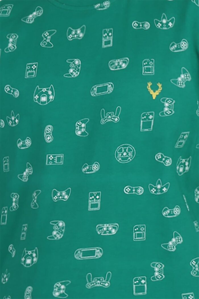 Allen Solly Boy's Cotton Regular Fit T-Shirt - Image 5