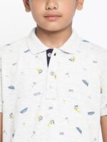 Li'l Tomatoes Boy's Regular Fit T-Shirt - Image 3