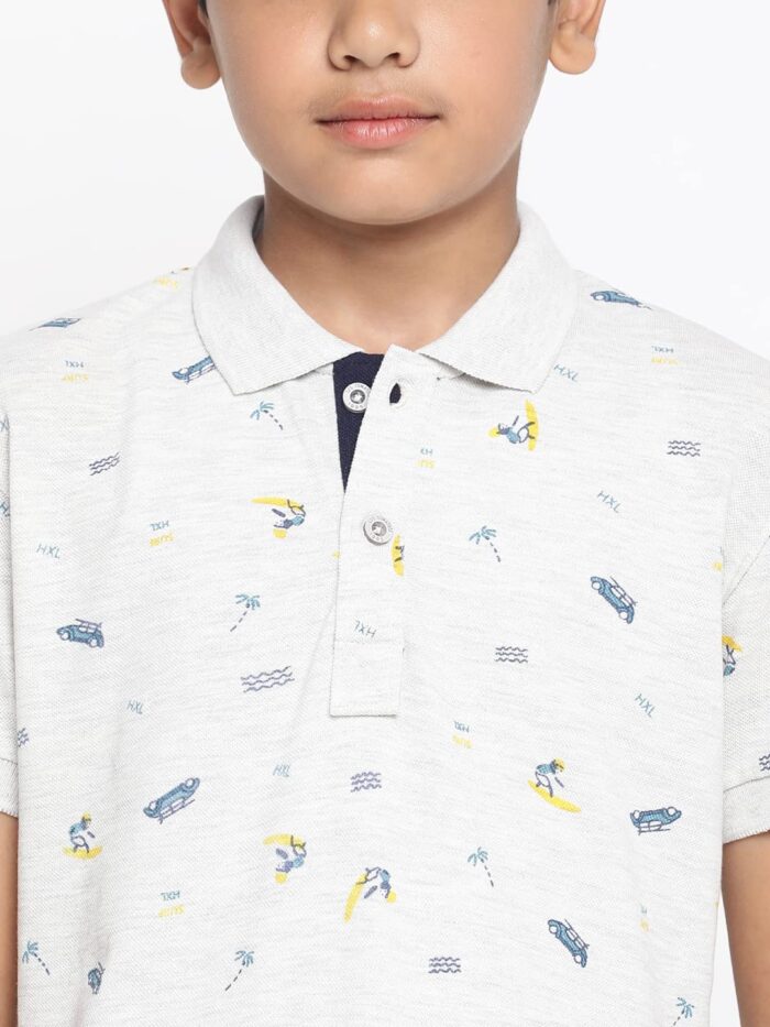 Li'l Tomatoes Boy's Regular Fit T-Shirt - Image 3