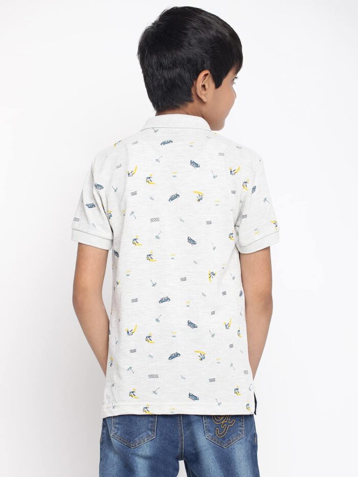 Li'l Tomatoes Boy's Regular Fit T-Shirt - Image 6