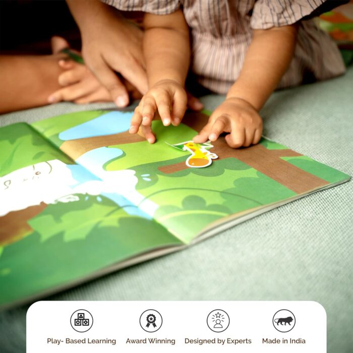 Shumee Jungle Adventure Sticker Book | 180+ Reusable Stickers - Image 5