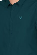 Allen Solly Boys Cotton Solid Regular Fit Shirt - Image 3