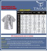 TAGAS Boy's Striped Regular Fit Shirt - Image 5