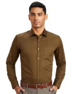 Amazon Brand - Symbol Men's Solid Cotton Formal Shirt - Image 2