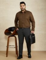 Amazon Brand - Symbol Men's Solid Cotton Formal Shirt - Image 6