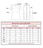 TRENDMALLS Women's Net Embroidery Salwar Suit Kurta Sharara - Image 8