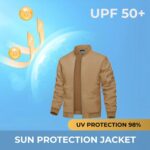 MIA FASHION Men's UPF 50+ Full Sleeves Zipper Function Sun Protection Jacket - Image 3