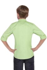 Allen Solly Boys Cotton Solid Regular Fit Shirt - Image 2