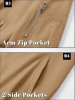 MIA FASHION Men's UPF 50+ Full Sleeves Zipper Function Sun Protection Jacket - Image 5