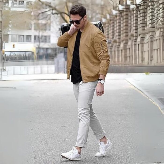 MIA FASHION Men's UPF 50+ Full Sleeves Zipper Function Sun Protection Jacket - Image 8
