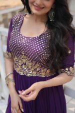 Fashion Basket Women's Georgette Anarkali Gown - Image 10
