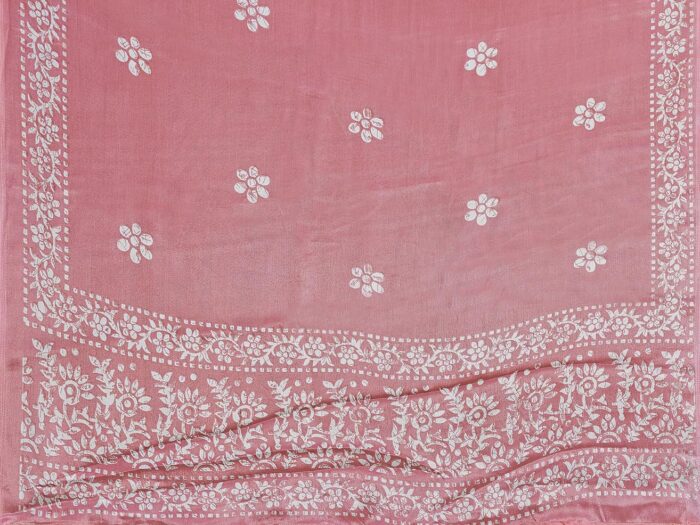 Yashika Women's Elegant Chiffon Saree with Blouse Material - Embrace Trendy Style - Image 9
