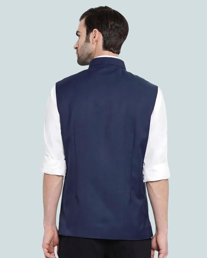 ROCKSY, Nehru Jacket, Bandi Modi Koti for Men, Cotton Waistcoat for All Occasion - Image 3