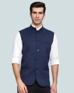 ROCKSY, Nehru Jacket, Bandi Modi Koti for Men, Cotton Waistcoat for All Occasion - Image 5