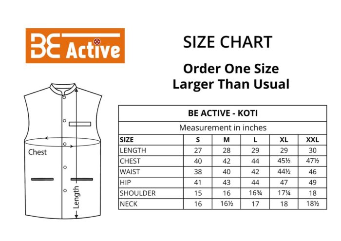 BE ACTIVE Modi Jacket for Men|| Half Jacket for Men Branded - Image 8