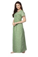 Soulemo Women Cotton Floor Length Nighty 1633 - Image 5