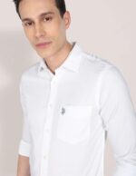 U.S. POLO ASSN. Men's Cotton Regular Fit Shirt - Image 3