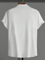 Leriya Fashion Men's Half Sleeve Casual Plain T-Shirt - Image 3