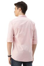 Peter England Men's Classic Slim Fit Full Sleeve Oxford Shirt | 100% Cotton - Image 3