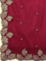 TRENDMALLS Women's Net Embroidery Salwar Suit Set Kurta Lehenga with Dupatta - Image 9
