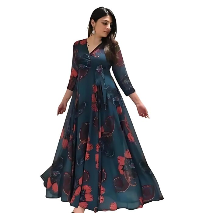Fashion2wear Women Full Length Dress - Image 3