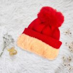 Mee Mee Adorable Baby Winter Woolen Skull Cap - Image 6