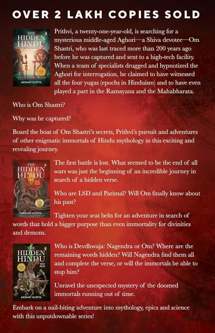 The Hidden Hindu Trilogy: A Mythological Adventure (Set of 3 books ) - Image 3
