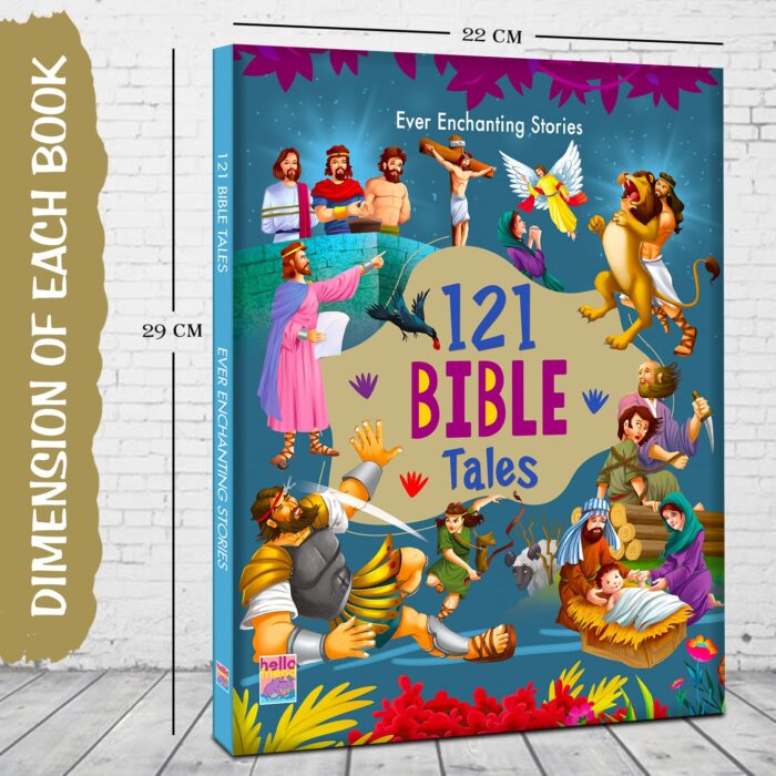 121 Bible Stories - Illustrated Story Books for Kids and Childrens - Image 7