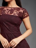 Miss Chase Women's Round Neck Sleeveless Self Design - Image 6