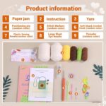 DIANZHU Crochet Kit for Beginners - Phonebag Crochet Starter Kit - Image 3