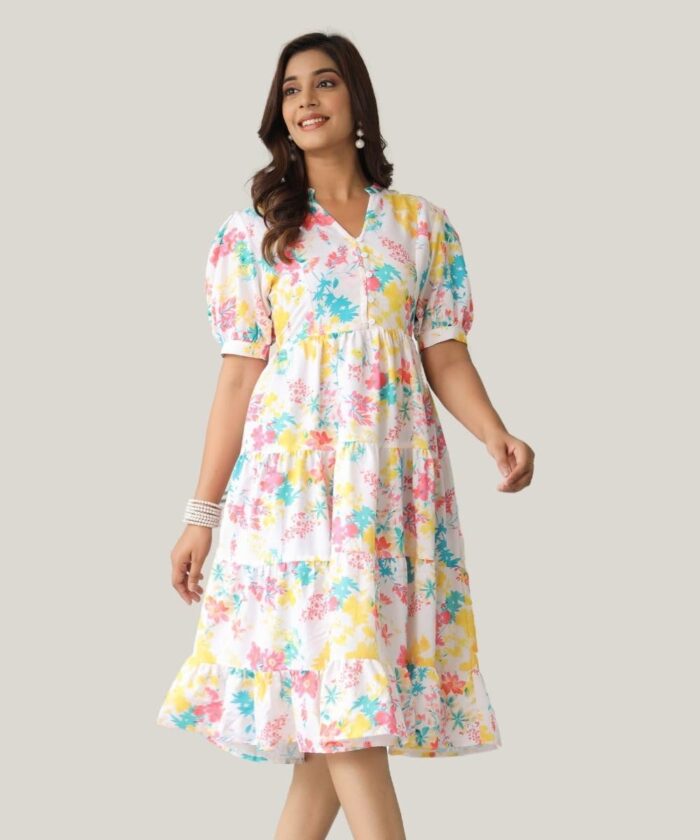 Leriya Fashion Summer Dress for Women | Short One Piece - Image 4