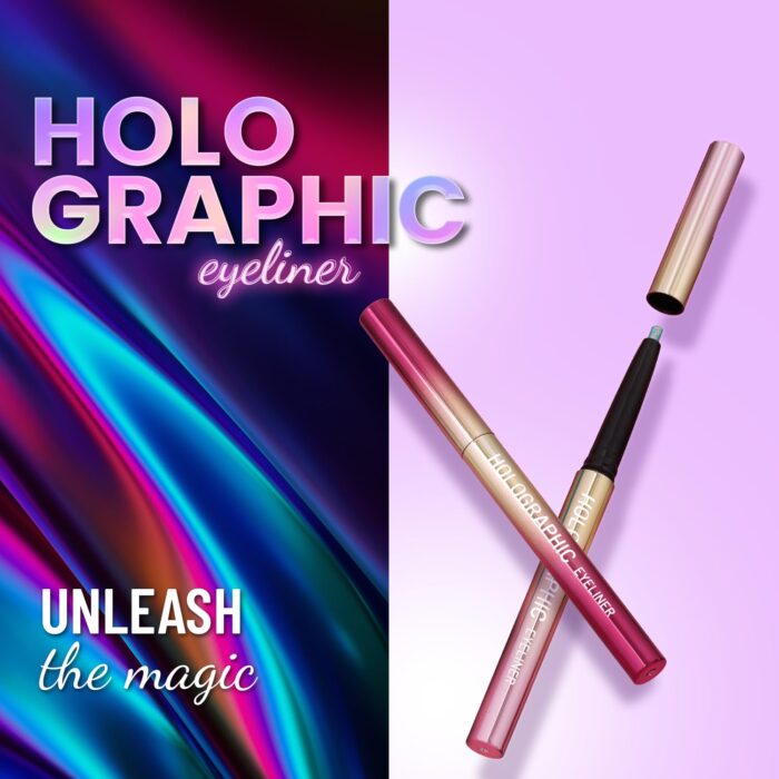 SWISS BEAUTY Holographic Shimmery Pencil Eyeliner - Image 3