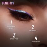 SWISS BEAUTY Holographic Shimmery Pencil Eyeliner - Image 4