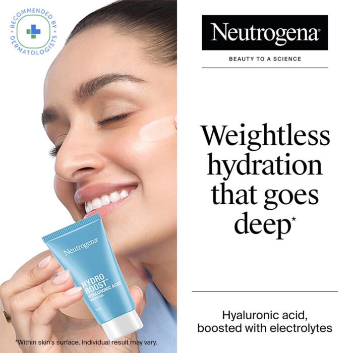 Neutrogena Hydro Boost Hyaluronic Acid Face Moisturizer 15ml - Image 3