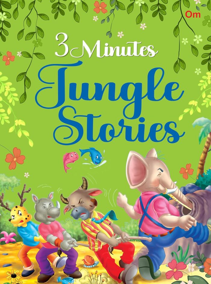 3-Mintute Jungle Tales| English Short fiction Story with colourful picture book - Image 2