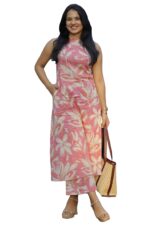 ANNI DESIGNER Women's Rayon Blend Floral Straight Kurta - Image 2
