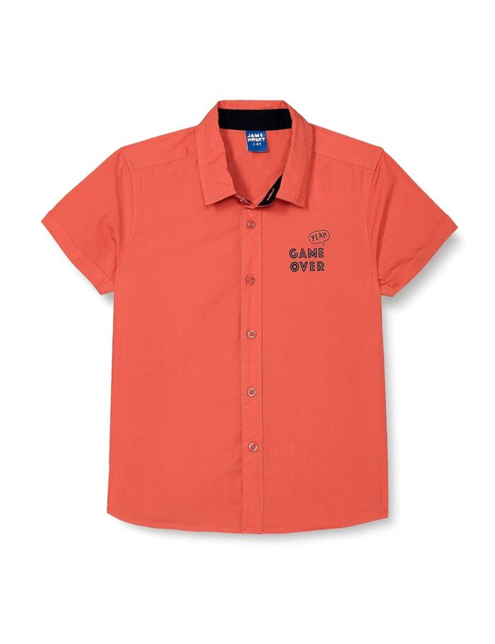 Amazon Brand - Jam & Honey Solid Regular Fit Boys Set | 100% Cotton - Image 2