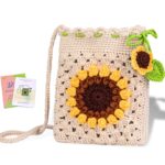 DIANZHU Crochet Kit for Beginners - Phonebag Crochet Starter Kit - Image 2