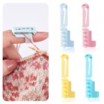 HASTHIP® 4PCS Crochet Ring,Yarn Guide Ring Crocheting Knitting Tool - Image 2