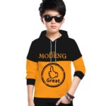 MYEONN Boys Cotton Printed Full Sleeve T-Shirt (Yellow, 11-12 Years) - Image 2