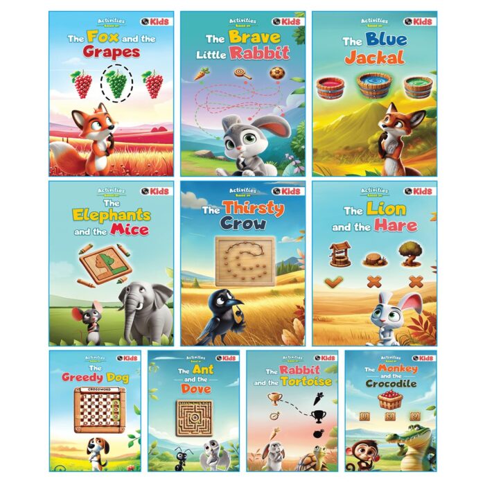 PW 10 Moral Story Books For Kids With Activities | Bedtime - Image 2