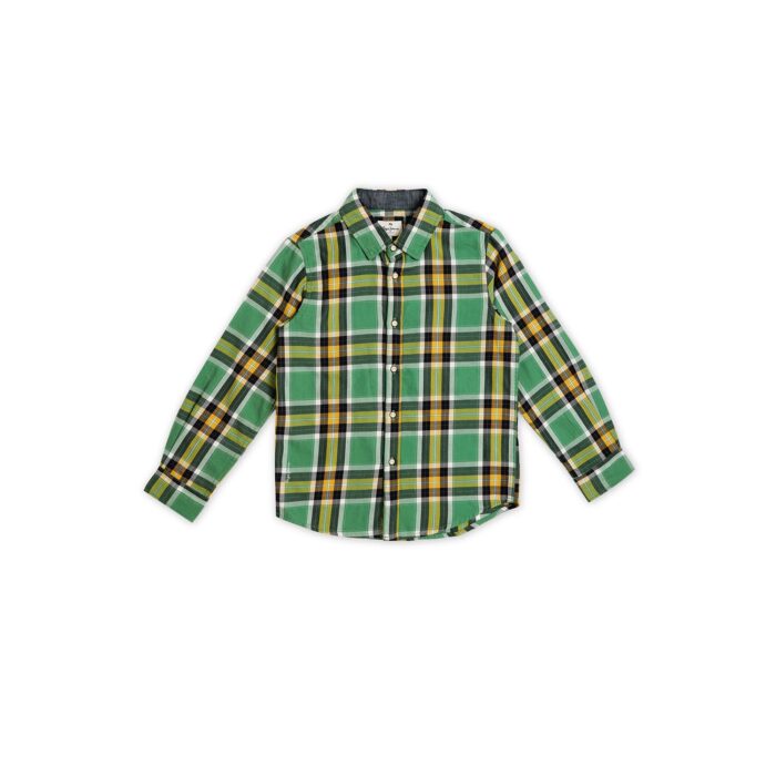 Pepe Jeans Boys Cotton Checkered Regular Fit Shirt - Image 2