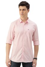 Peter England Men's Classic Slim Fit Full Sleeve Oxford Shirt | 100% Cotton - Image 2