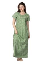 Soulemo Women Cotton Floor Length Nighty 1633 - Image 2
