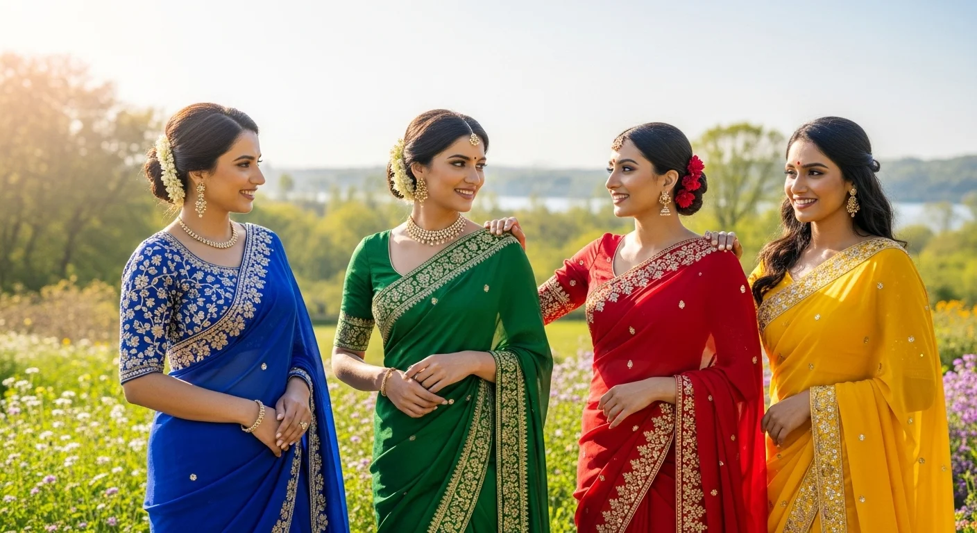 Lightweight Sarees for Daily & Festive Wear – Comfort Meets Style