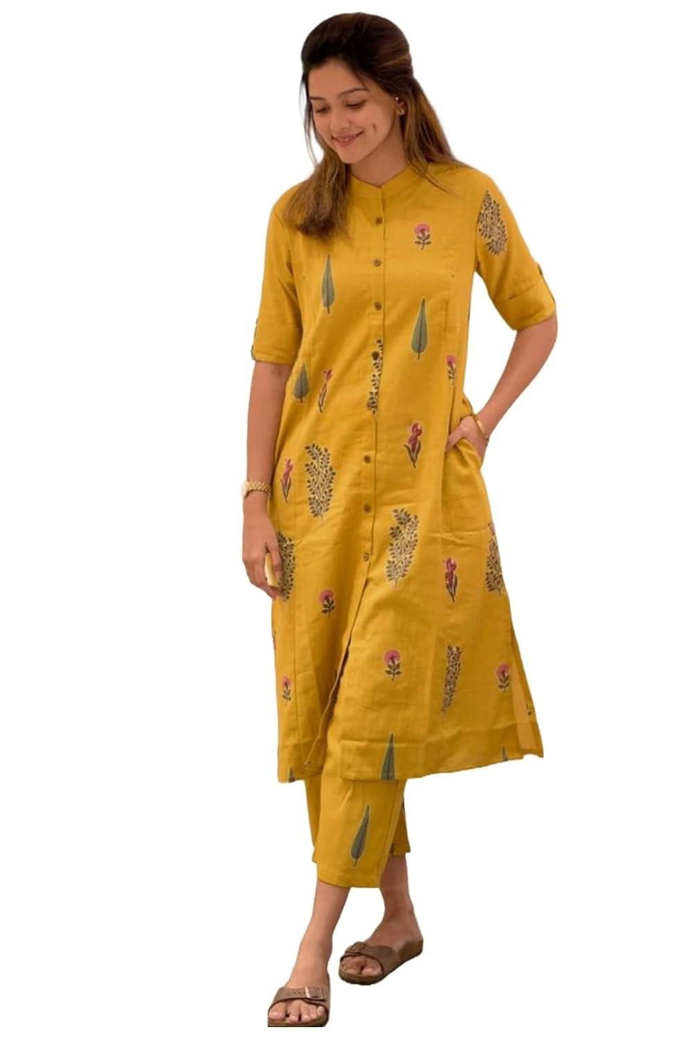 ANNI Designer Women's Rayon Viscose A-Line Printed Kurta wit... - Image 2